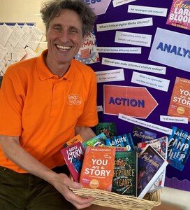 Michael, our storyteller from Read for Good