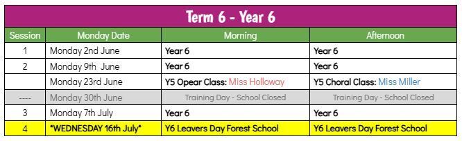 Term 6 Forest School