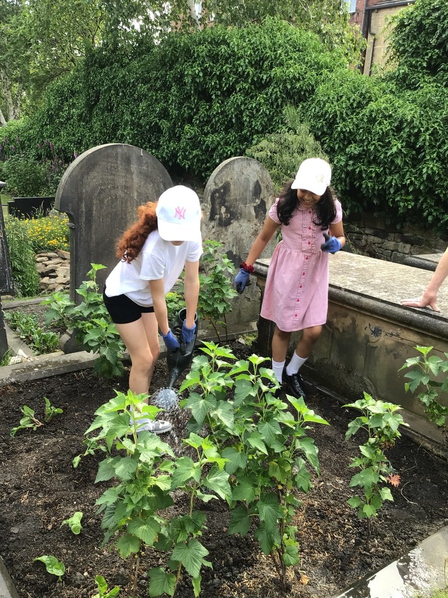 Gardening at Morley Community Church