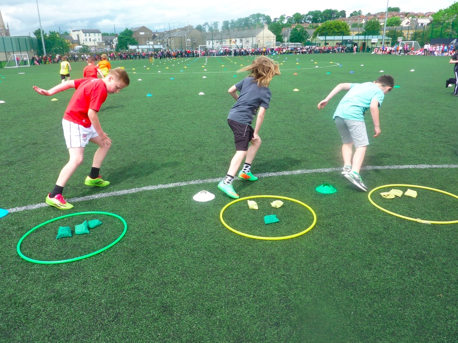 P.6 obstacle race