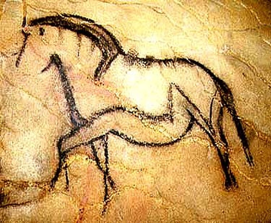 cave paintings stick figures