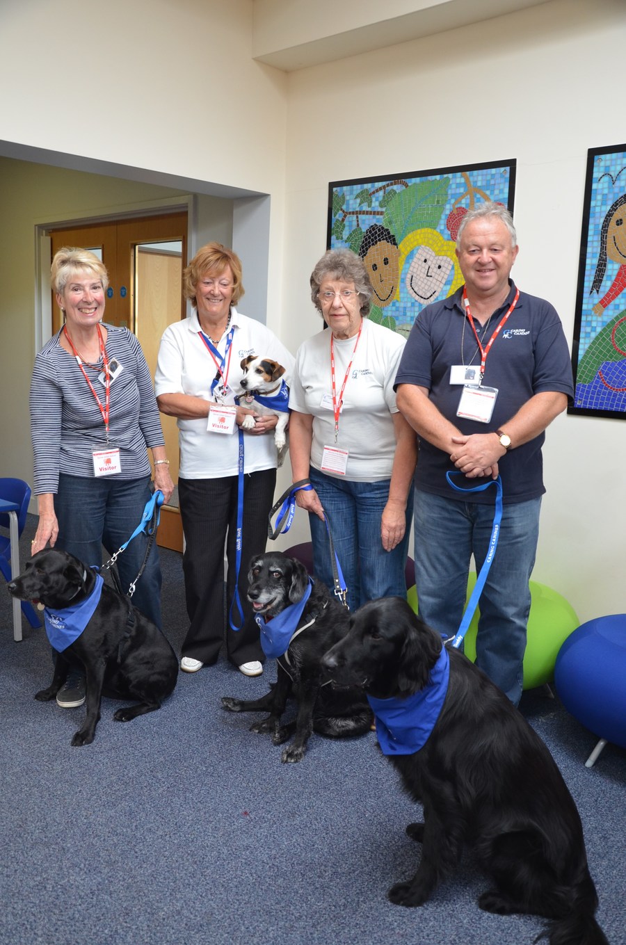 Here is the amazing team who come in every Tuesday to support four children with their reading.