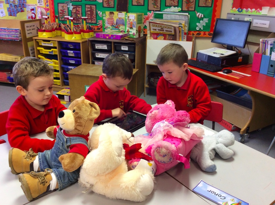 iPad Teddy Time!