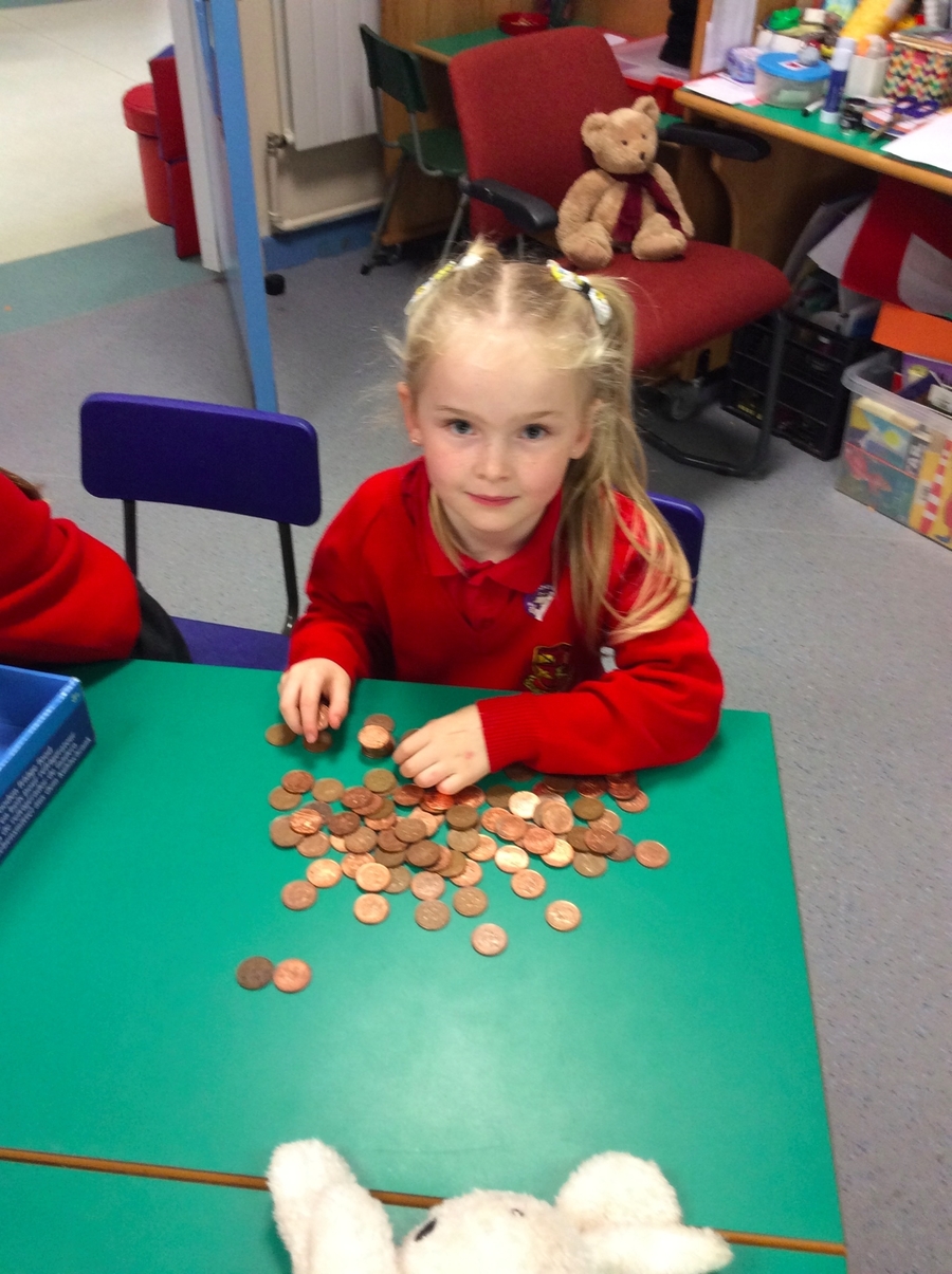 Jessica P.2D enjoys counting the 2ps