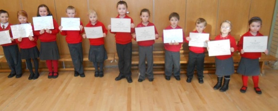 P.1, P .2 & P.3 Winners for January