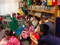 The day ended with reading in the library with hot choclate and cookies as a special treat.JPG