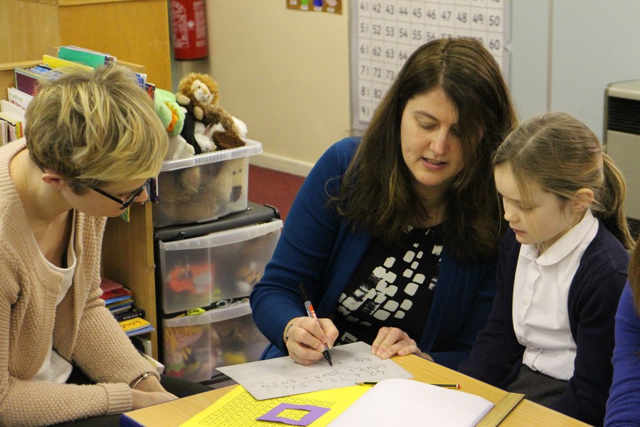 Open Maths Lesson in Y2