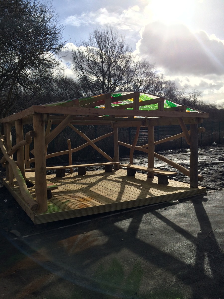 Our covered outdoor classroom