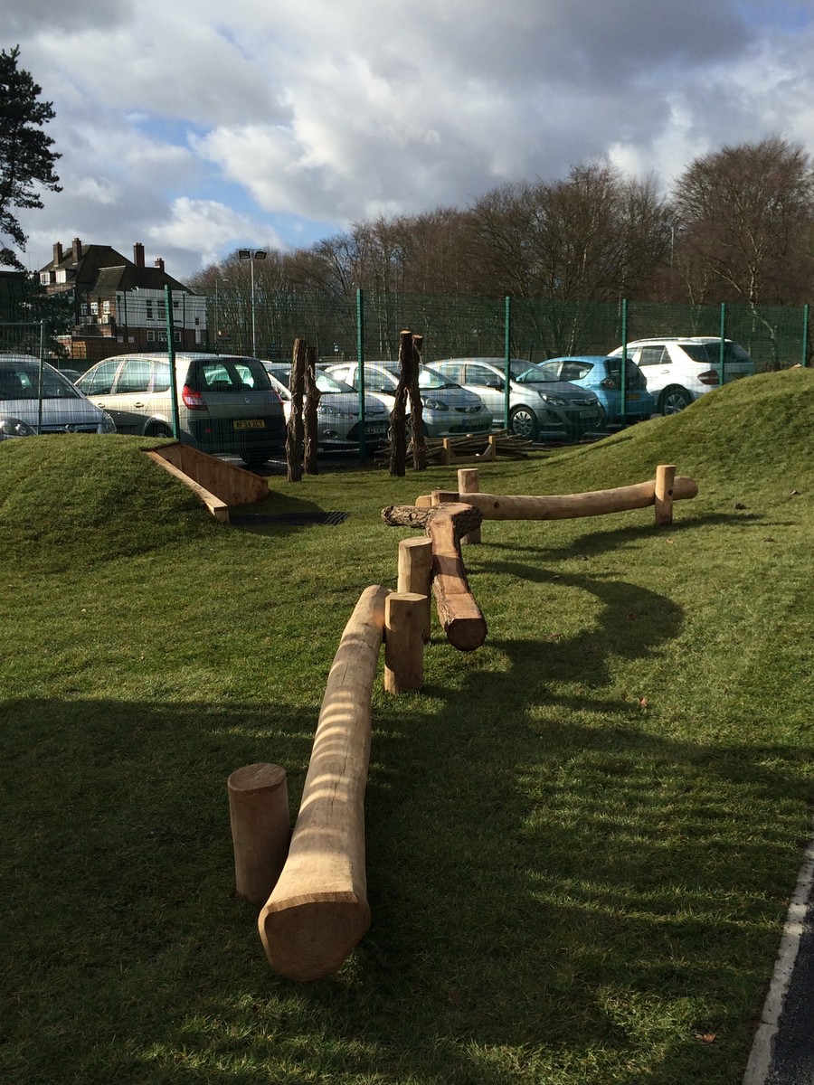 The balance beams
