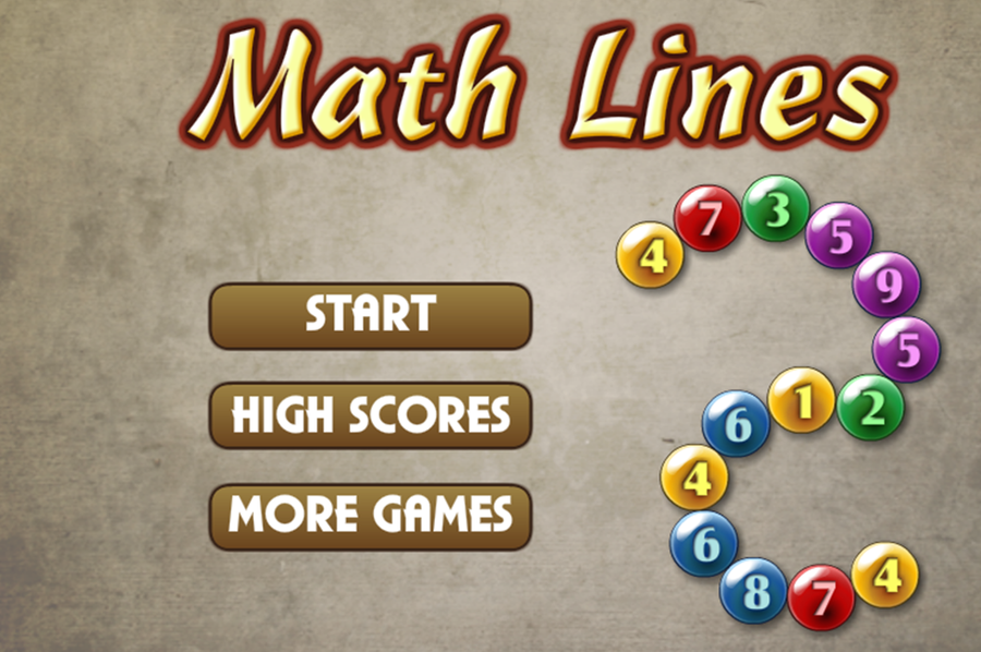 Math lines. Игра Math. Lines игра. Add game.