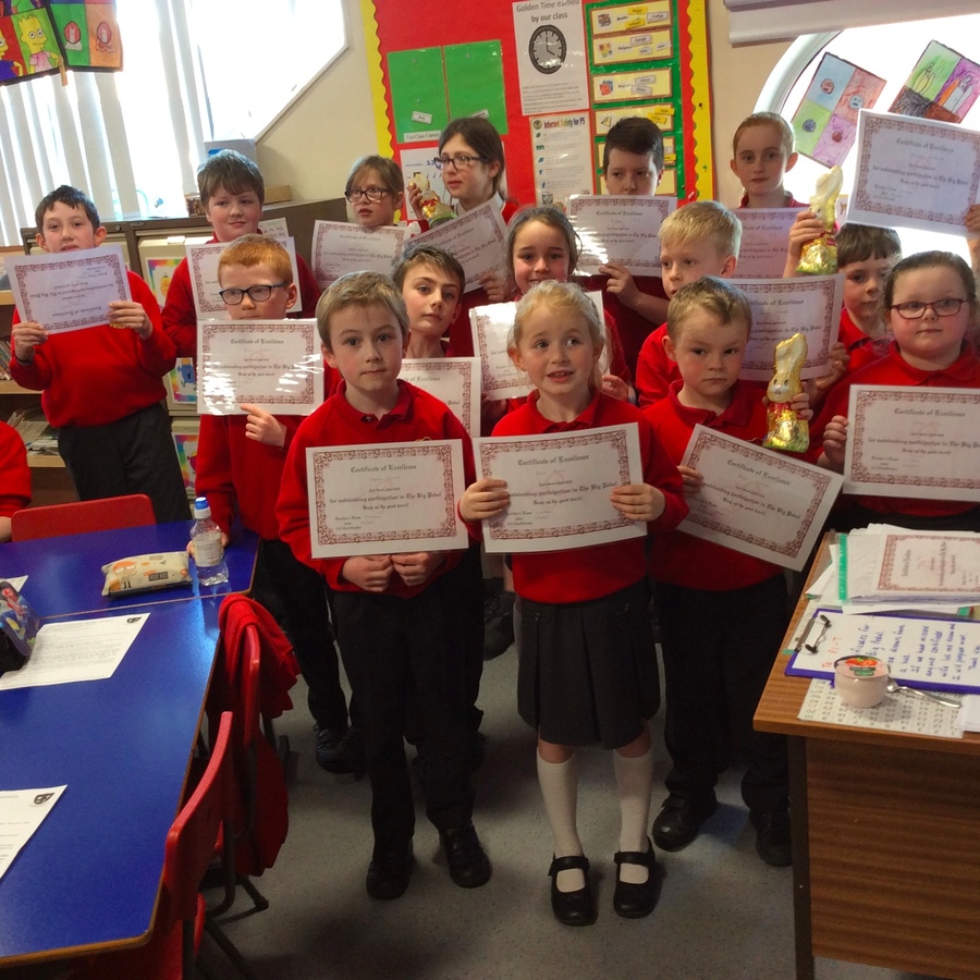 P.3 and P.7 prize winners