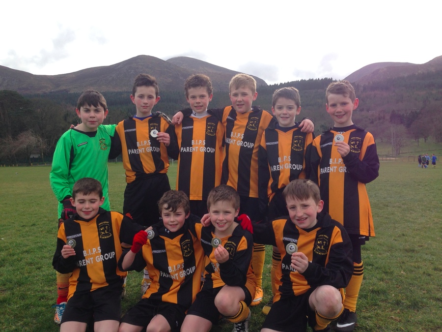 Our Football team proudly display medals they won on Wednesday 25th March during a football tournament in Newcastle.