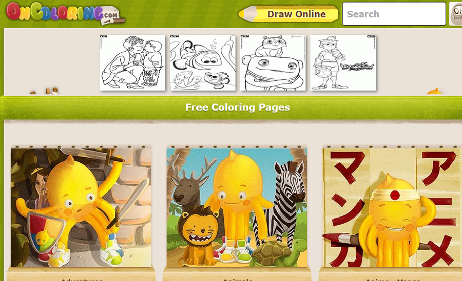 Online Colouring