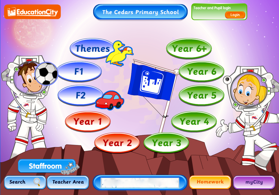 The Cedars Primary School - Education City@home