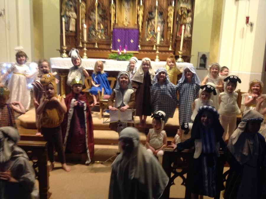 Our School Nativity took place at church on 12th December 2013.  It was a wonderful occasion for our whole parish community.