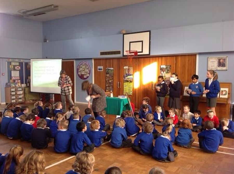 Cath Pearson and Sandra White came to tell us all about the work of CAFOD in the run up to Lent.  We all thought of a Lenten promise that we could make which would help other people.  We will be collecting money for CAFOD throughout Lent in school.