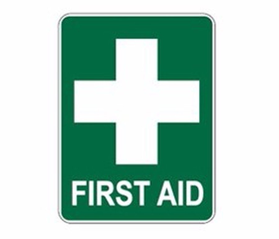 Fin aid. First Aid advice.
