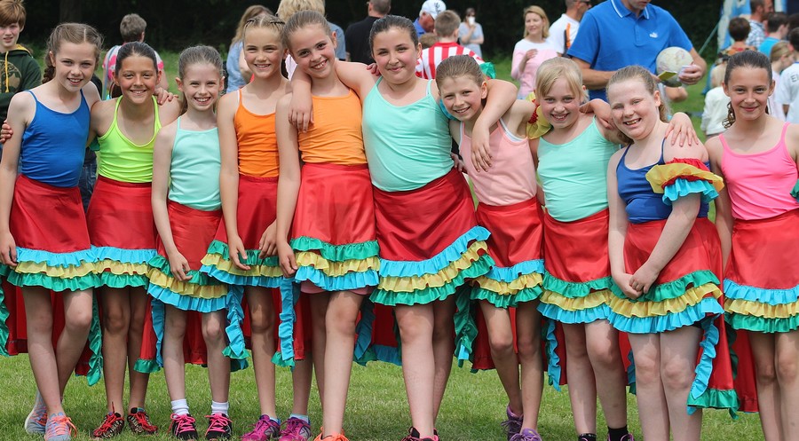 Dance Club at Football Tournament June 2016