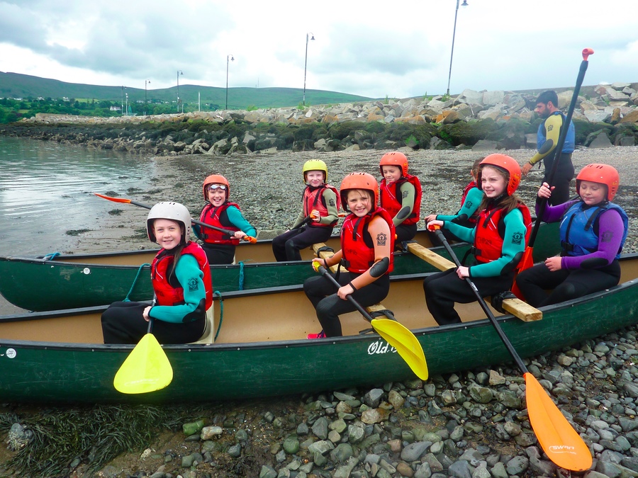 All set for canoeing.