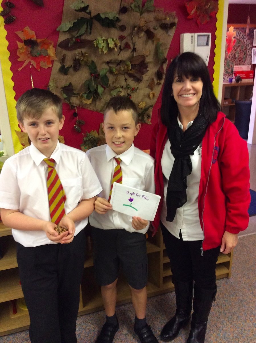 Visiting Mrs Knox and Downshire Nursery raised £130!  A huge thank-you for your support!