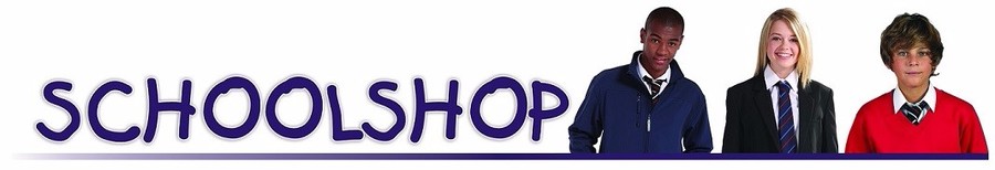 Click on the Schoolshop logo to access the online shop.