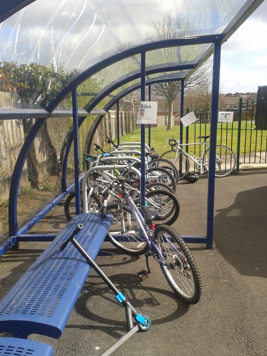 Our Bike Shelter