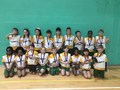 Burnt Oak Primary 3rd place aoverall t Sp Hall Athletics (yrs 3 and 4) 26th Jan. 2017.jpg