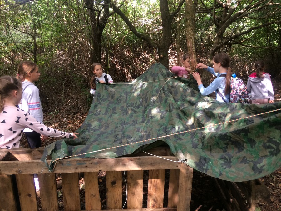 How can we secure this tarpaulin?